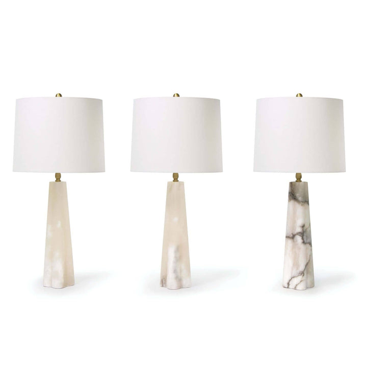 Quatrefoil Alabaster | Table Lamp | Small