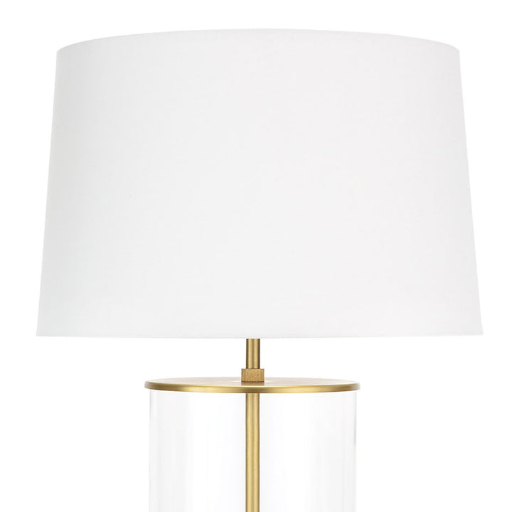 Southern Living Magelian Glass | Table Lamp | Natural Brass