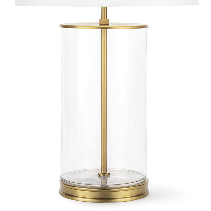 Southern Living Magelian Glass | Table Lamp | Natural Brass