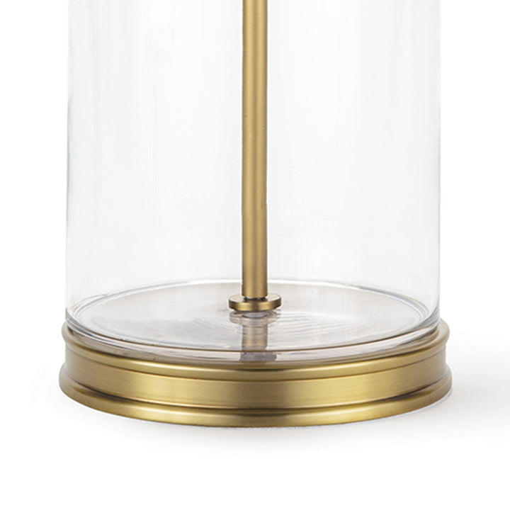 Southern Living Magelian Glass | Table Lamp | Natural Brass