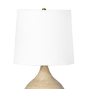 Noa Travertine Mini Lamp | Natural