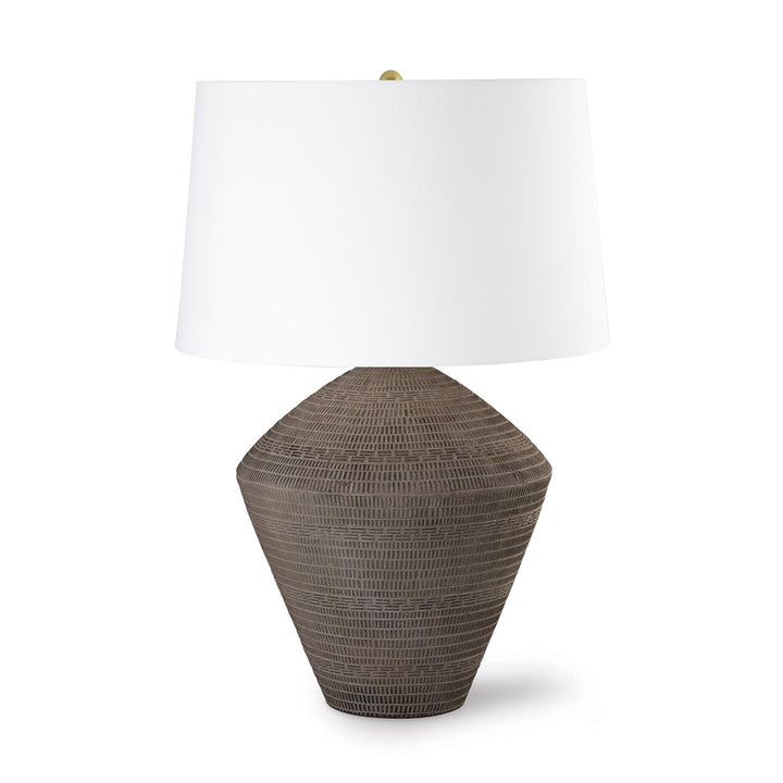 Soren | Ceramic | Table Lamp | Brown