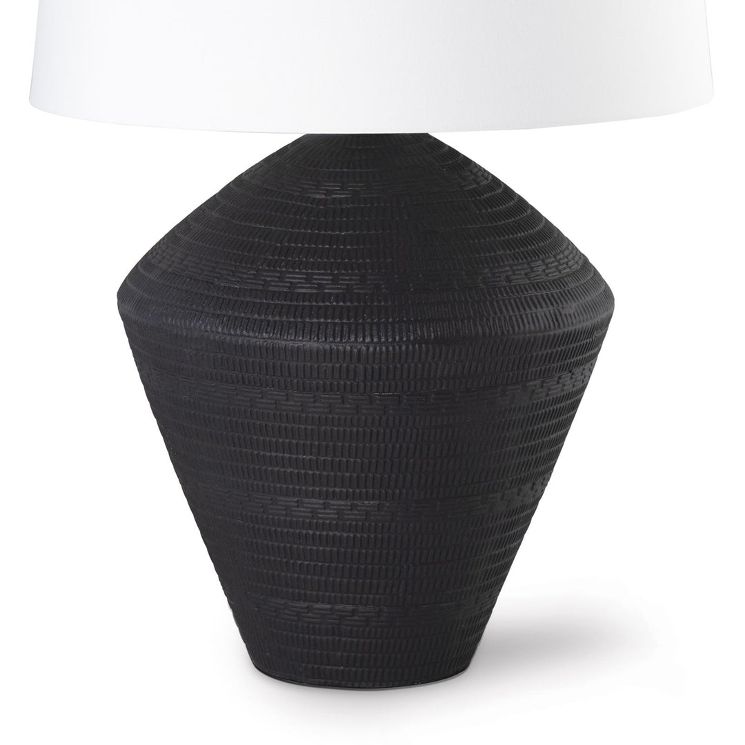 Soren | Ceramic | Table Lamp | Black