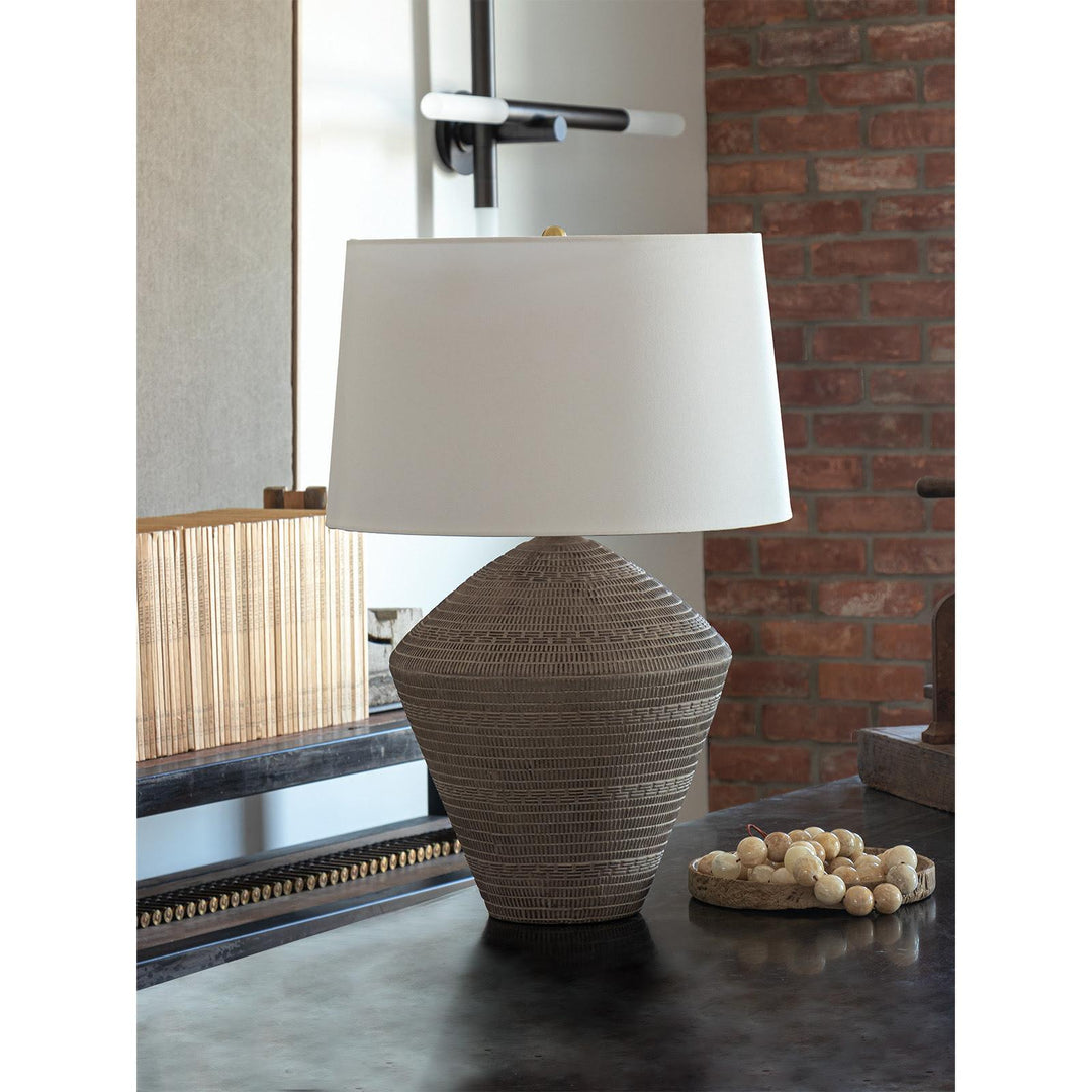 Soren | Ceramic | Table Lamp | Brown