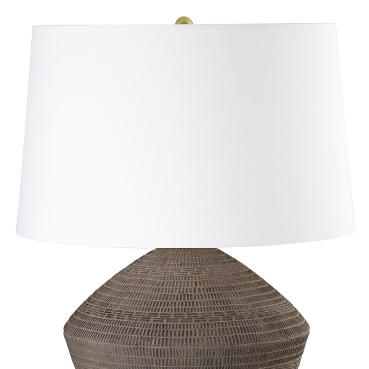 Soren | Ceramic | Table Lamp | Brown