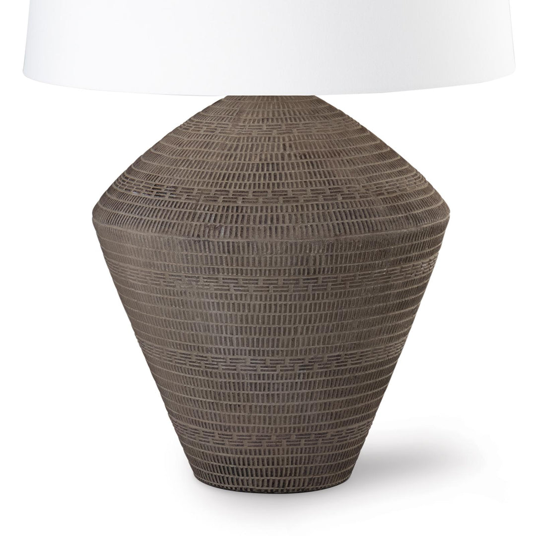 Soren | Ceramic | Table Lamp | Brown