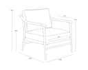 Meadow Armchair - Vault Fog