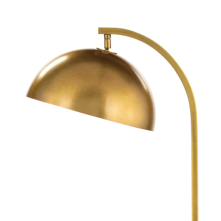 Otto | Floor Lamp | Natural Brass