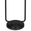 Polly Floor Lamp | Blackened Brass | Green Scalloped Shade