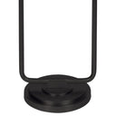 Polly Floor Lamp | Blackened Brass | White Scalloped Shade