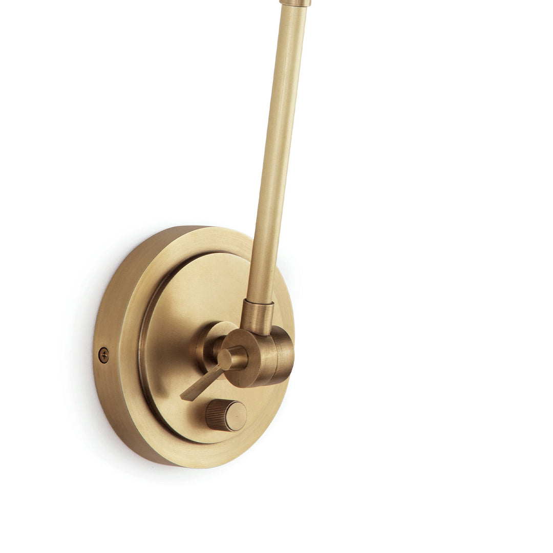 Sal | Task | Sconce | Natural Brass