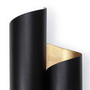Folio Sconce | Black and Gold