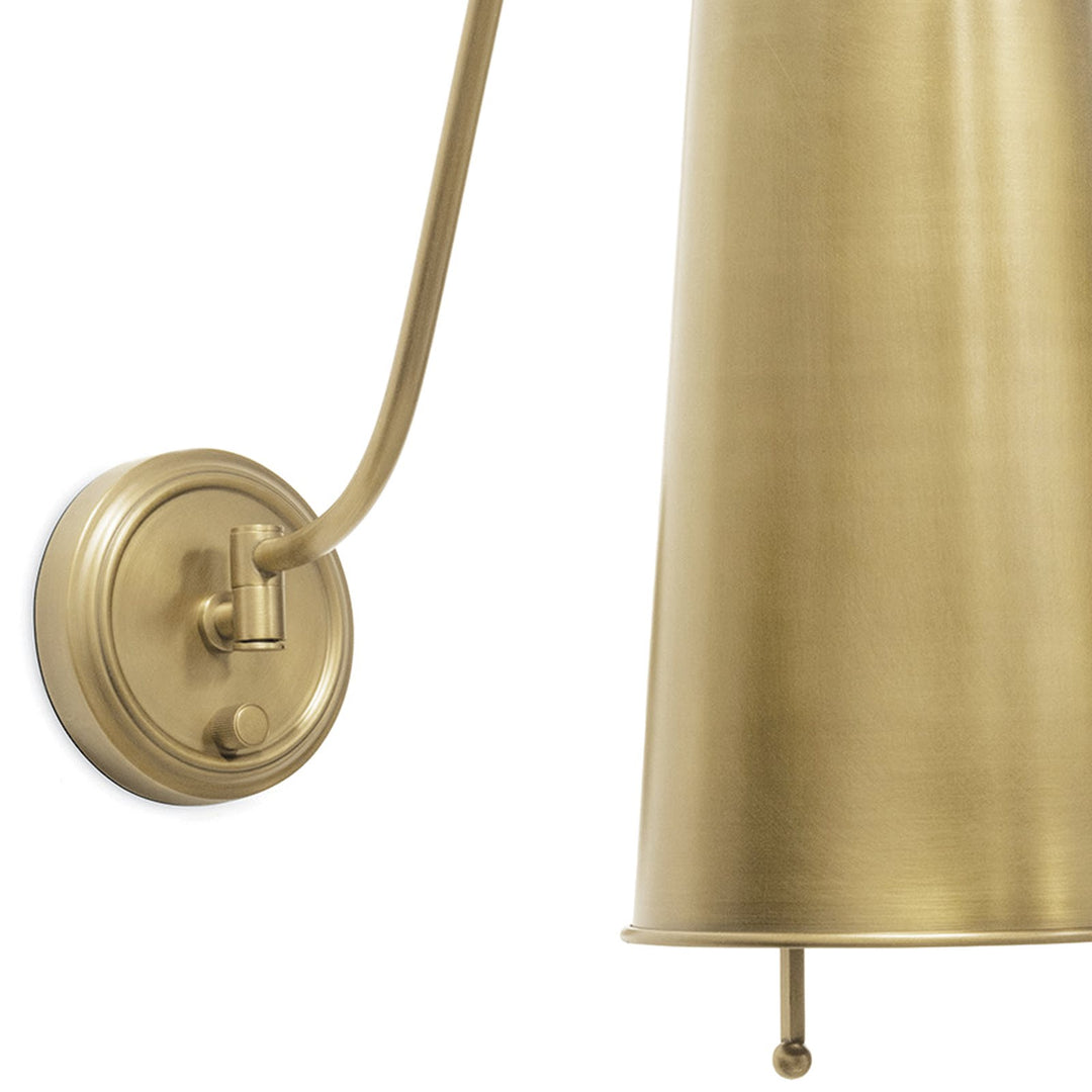 Southern Living Hattie | Sconce | Natural Brass