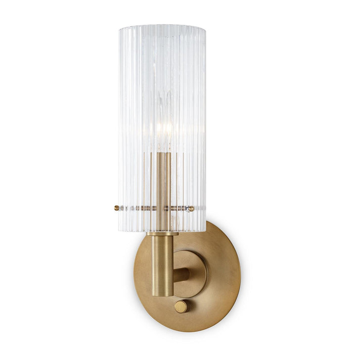 Dixie | Sconce | Natural Brass