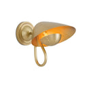 Keaton Sconce Single | Natural Brass