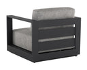 Tavira Armchair - Charcoal - Lanikai Salt And Pepper