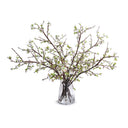 Quince Arrangement 40"H White