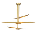 Concorde Chandelier | Natural Brass