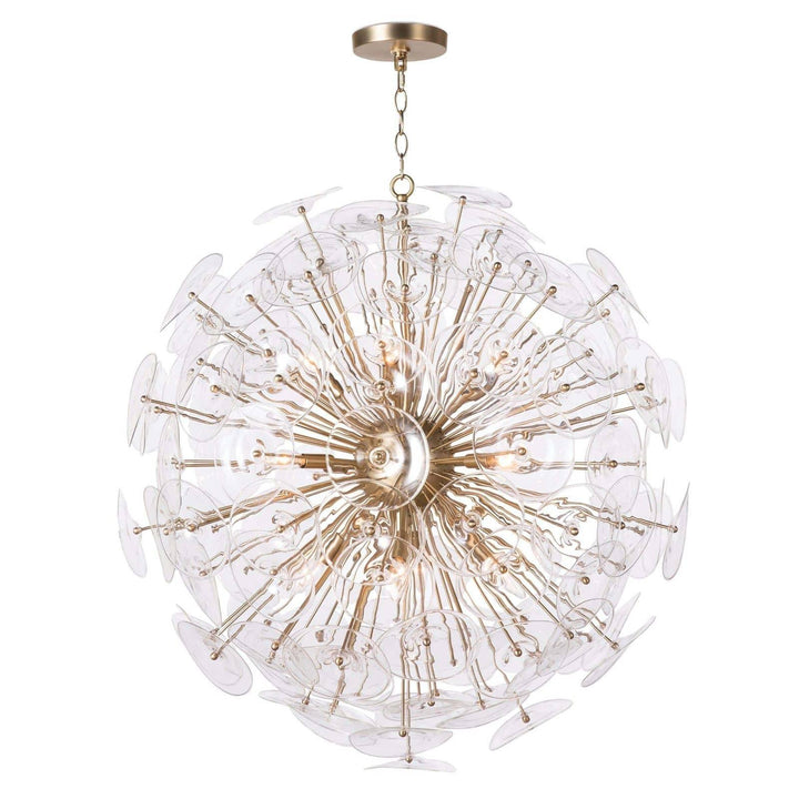 Poppy Glass | Chandelier | Large | Clear