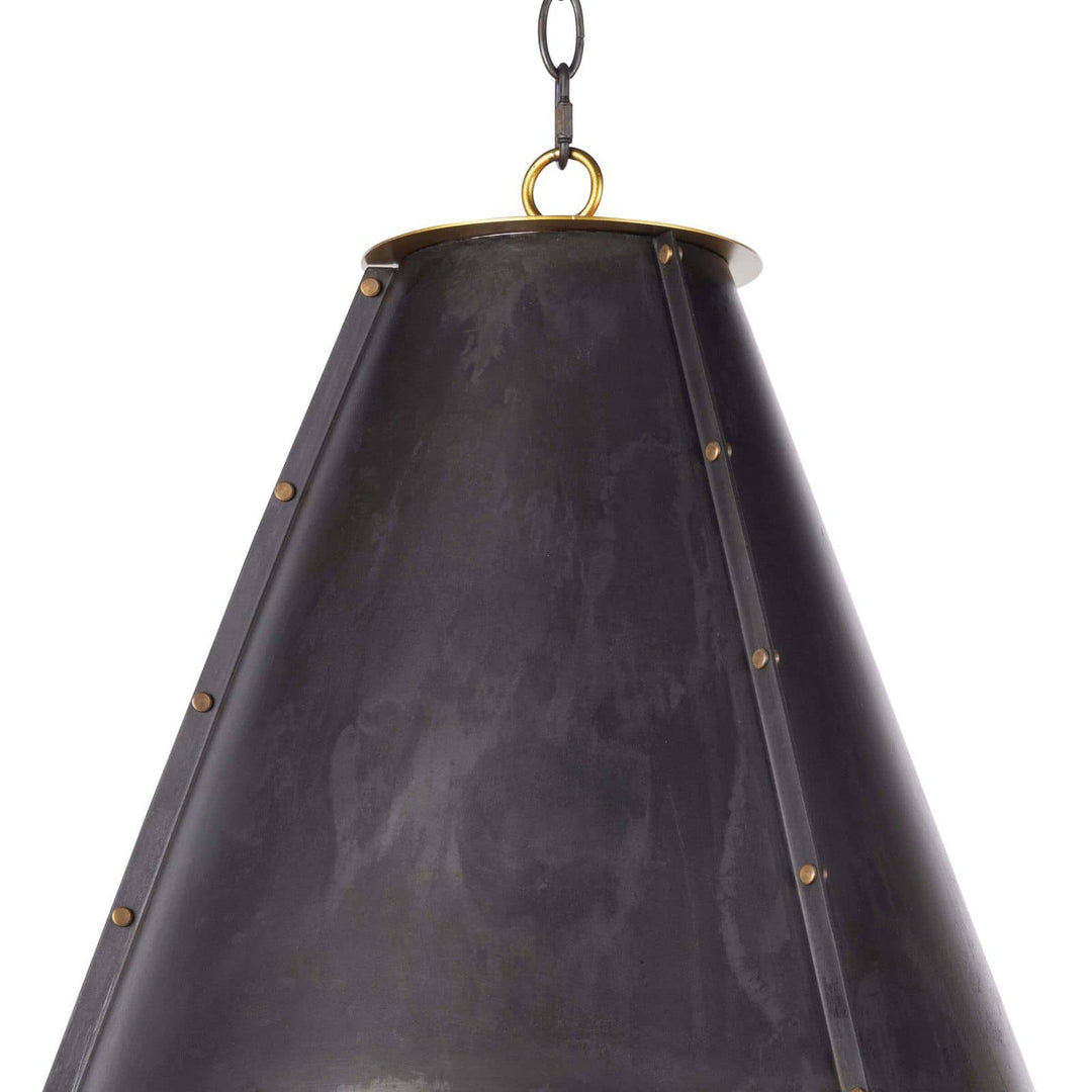 French Maid | Chandelier SM | Blackened Brass Natural Brass