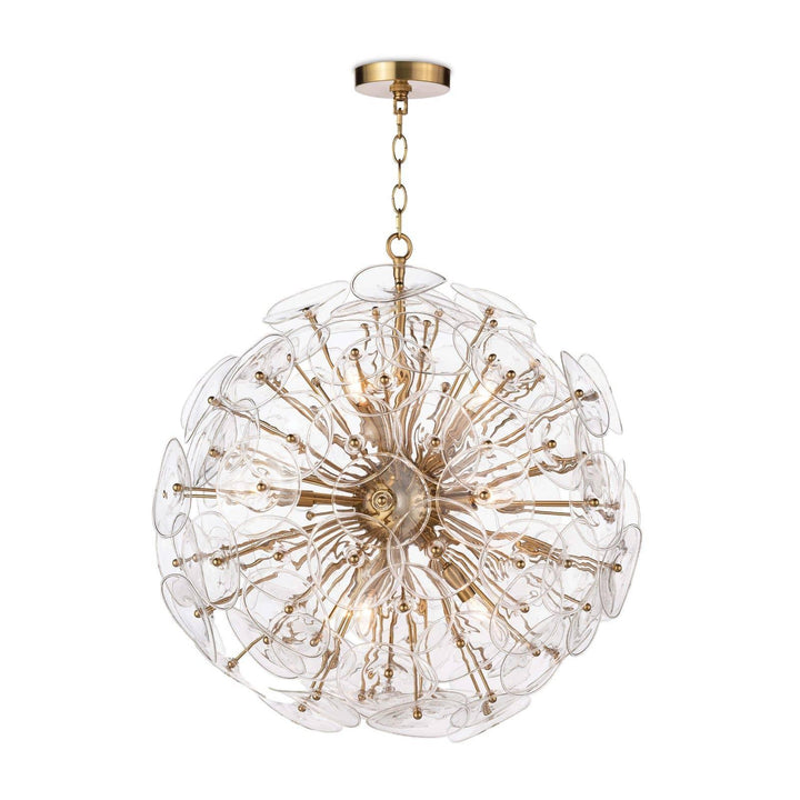 Poppy Glass | Chandelier | Small | Clear