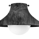 Surfside Wood Flush Mount | Ebony