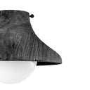 Surfside Wood Flush Mount | Ebony