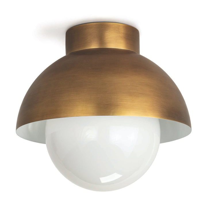 Montreux | Flush Mount | Natural Brass