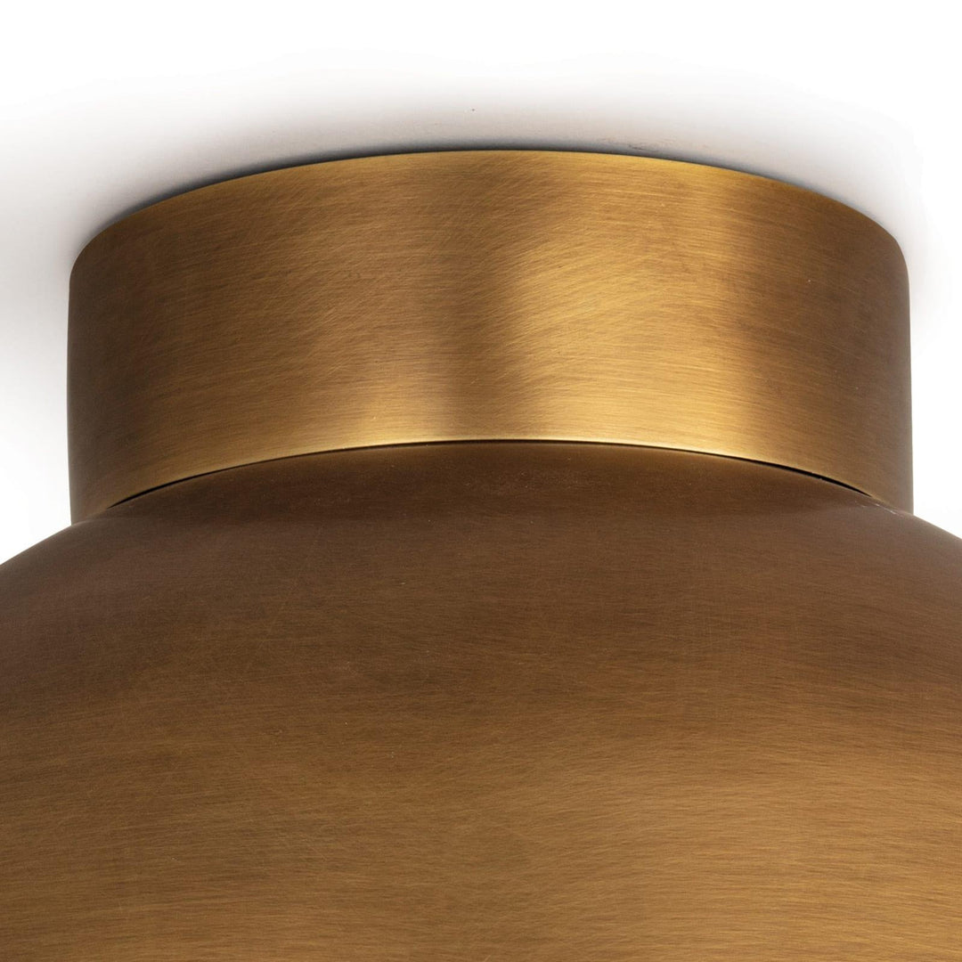 Montreux | Flush Mount | Natural Brass