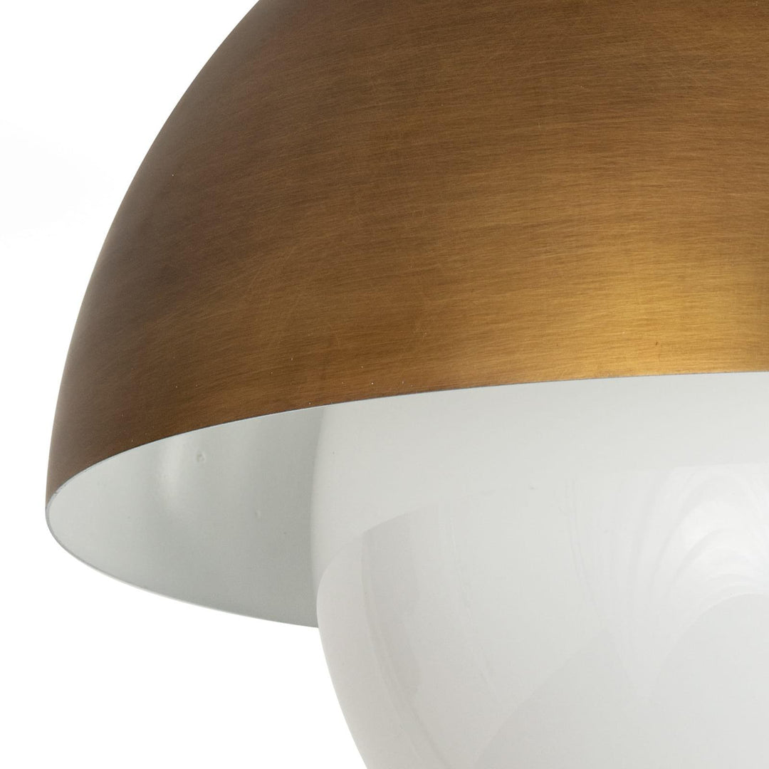 Montreux | Flush Mount | Natural Brass