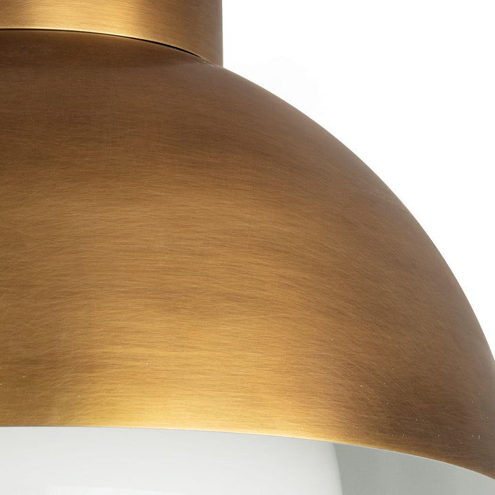 Montreux | Flush Mount | Natural Brass