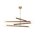 Beaubien Chandelier | Natural Brass