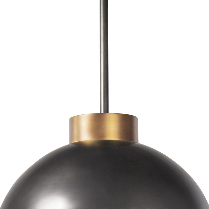 Montreux | Pendant | Oil Rubbed Bronze and Natural Brass