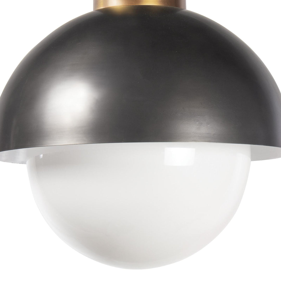 Montreux | Pendant | Oil Rubbed Bronze and Natural Brass