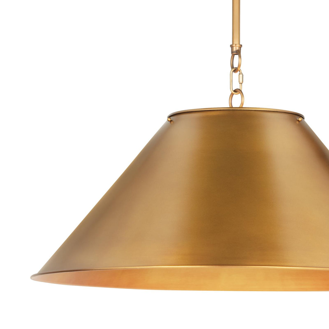 Reese | Pendant | Natural Brass