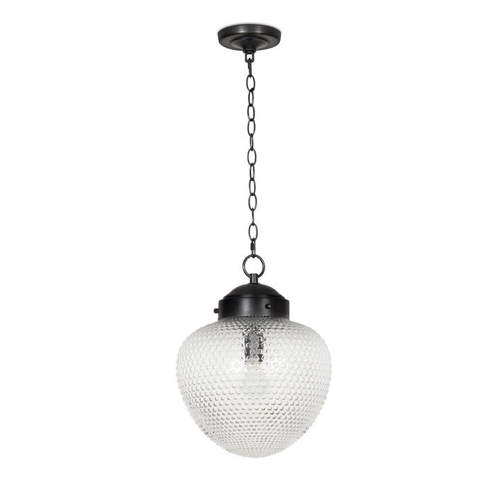 Sadie Glass | Pendant | Oil Rubbed Bronze