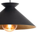 Viggo Pendant Small | Black and Gold