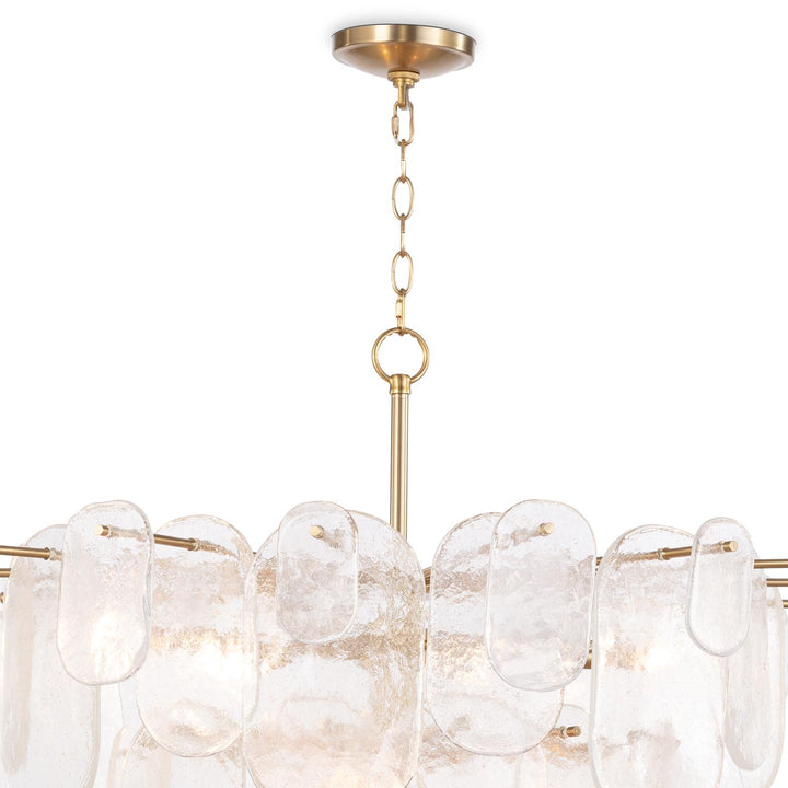 Echo | Chandelier | Natural Brass