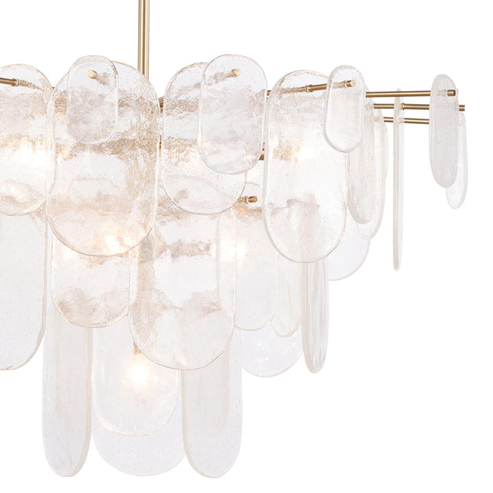 Echo | Chandelier | Natural Brass