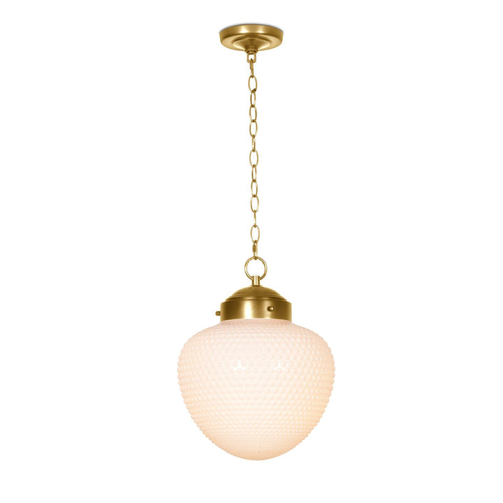 Cole Glass | Pendant | Natural Brass