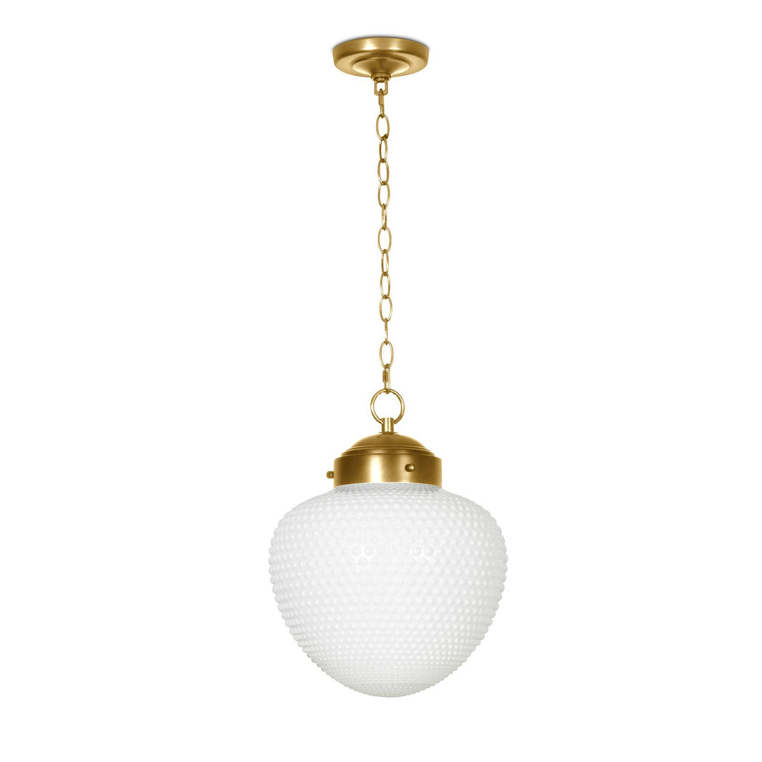 Cole Glass | Pendant | Natural Brass