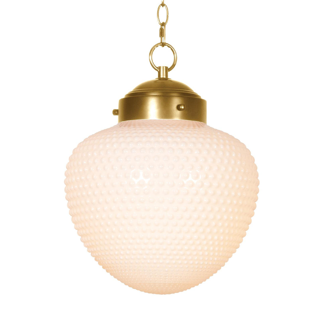 Cole Glass | Pendant | Natural Brass