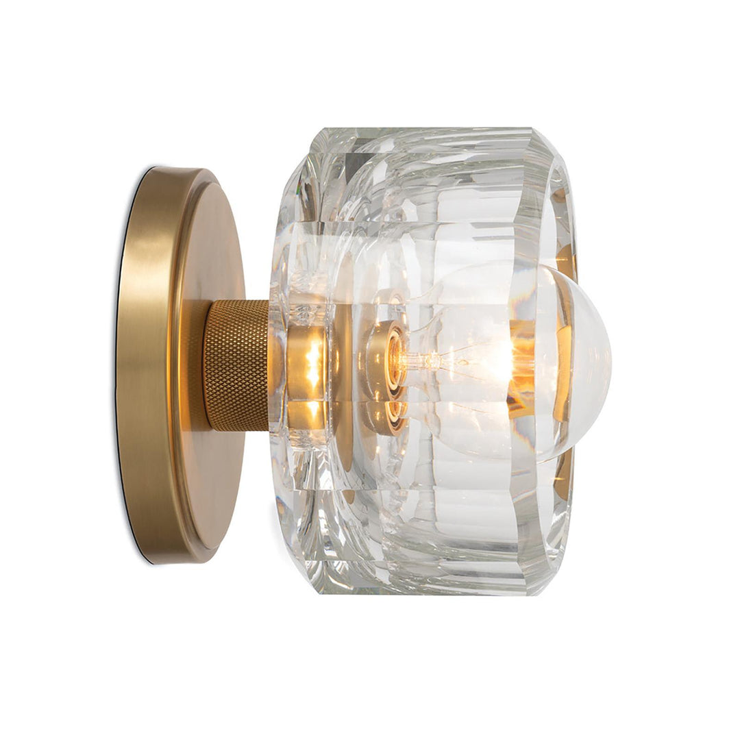 Bijoux Crystal | Flush Mount | Natural Brass