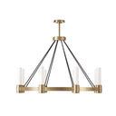 Dixon Chandelier | Natural Brass
