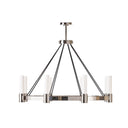 Dixon Chandelier | Polished Nickel