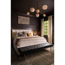 Artemis Chandelier | Natural Brass | Alabaster Glass
