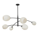 Artemis Chandelier | Oil Rubbed Bronze | Alabaster Glass