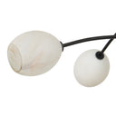Artemis Chandelier | Oil Rubbed Bronze | Alabaster Glass