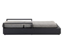 Tavira Lounger - Charcoal - Lanikai Salt And Pepper