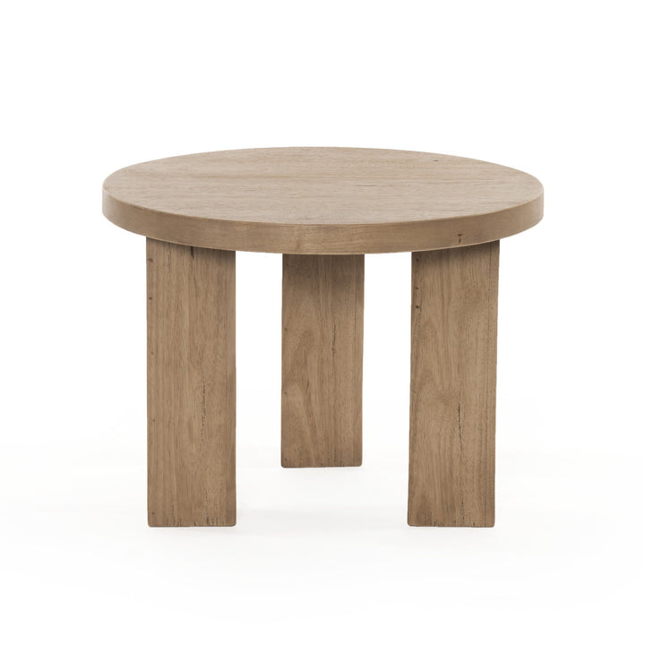 Marion End Table | Light Brushed Parawood